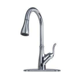 Pull Down Touchless Single Handle Kitchen Faucet